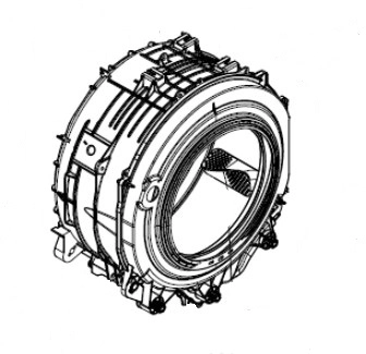 Waschmaschinentank Gorenje 711411