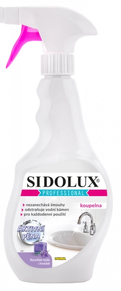 Sidolux Professional für Bäder, Aktivschaum, Marseiller Seife mit Lavendel, 500 ml