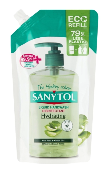 Feuchtigkeitsspendende Seife Sanytol, 500 ml