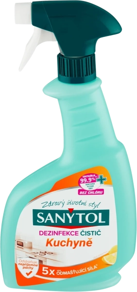 Desinfizierender, entfettender Küchenreiniger Sanytol, 500 ml