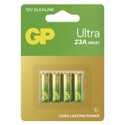 EMOS Alkalická speciální baterie ULTRA GP 23A 12 V, 4 ks