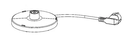 Sockel für Wasserkocher KRUPS BW410837 MS-622580