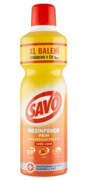 Desinfektionsreiniger Savo Prim mit Duft, 1,2 l