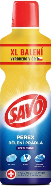 Vorspül- und Bleichmittel Savo Perex, 1,2 l