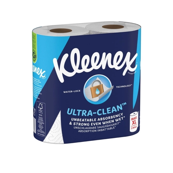 Kleenex Clean Ultra Küchenhandtücher, 2 Stück