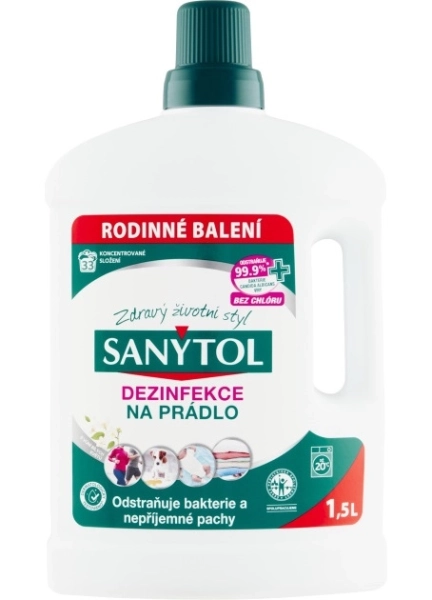 Wäschedesinfektionsmittel Sanytol - weiße Blüten, 1,5 l