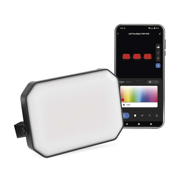 EMOS GoSmart venkovní LED reflektor, rozšiřující sada, 1 díl, 4 W, RGBIC stmívatelné, WiFi