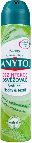 Lufterfrischer Sanytol Menthol, 300 ml