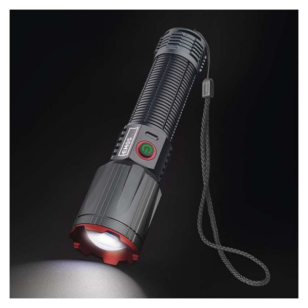 EMOS LED nabíjecí kovová svítilna 3000 lm, 5000 mAh