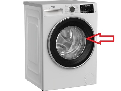 Beko Waschmaschinentür 1408300700