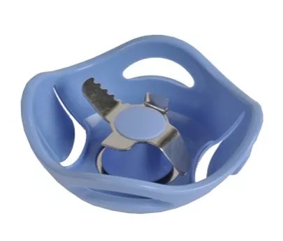 Blauer Moulinex-Klick- und Mischaufsatz MS-0693409
