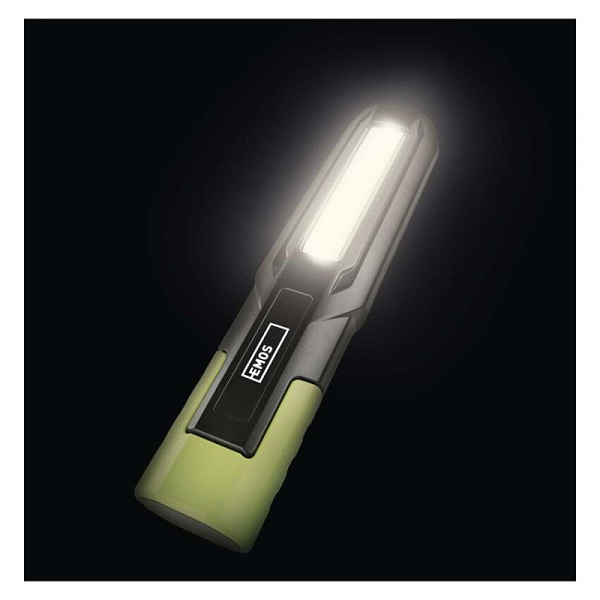 EMOS COB LED+LED Wiederaufladbare Taschenlampe P4546, 500 lm, 2000 mAh