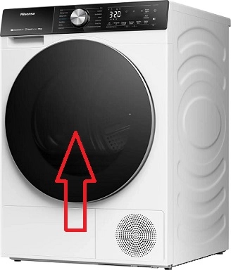 Gorenje / Hisense Trocknertür-Set HK2280473