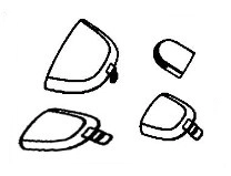 Rowenta Deckel-Set SS-9100062874