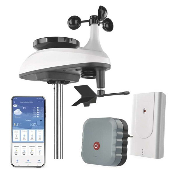 EMOS GoSmart bezdrátová meteostanice profi E6000