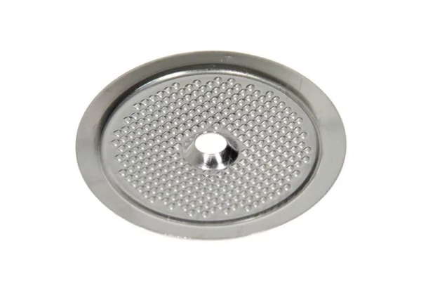 Sieb über dem Hebel der DeLonghi Kaffeemaschine 6032107100