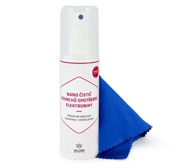 Alori Electronics Cleaning Kit 100ml mit Mikrofasertuch