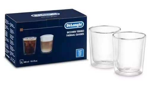 Glas DeLonghi 400 ml 2 Stück AS00001402