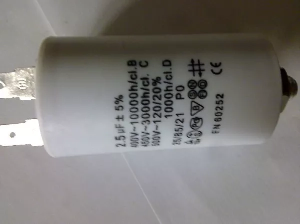 Kondensator 2,5uF 450-500V