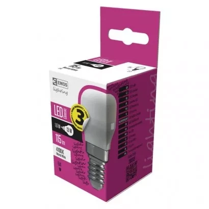 EMOS LED-Kühlschrankglühbirne Classic ST26 / E14 / 1,8 W (17 W) / 160 lm / neutralweiß