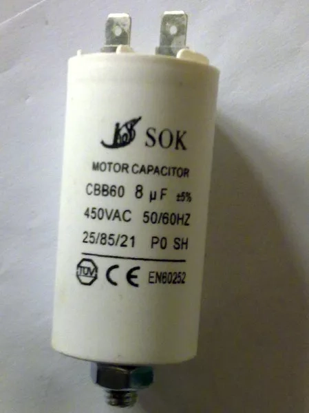 Kondensator 8uF 450-500V