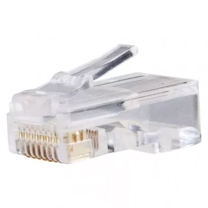 EMOS Konektor pro UTP kabel (lanko), průhledný