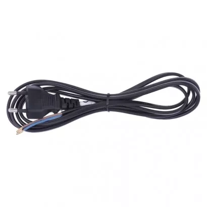 EMOS Flexo šňůra PVC 2× 0,75mm2, 2m, černá