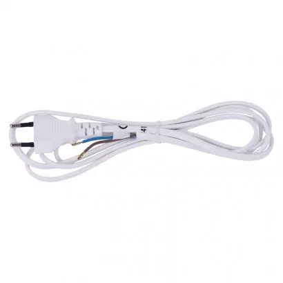 EMOS Flexo šňůra PVC 2× 0,75mm2, 3m, bílá