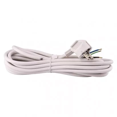 EMOS Flexo šňůra PVC 3× 1,5mm2, 5m, bílá
