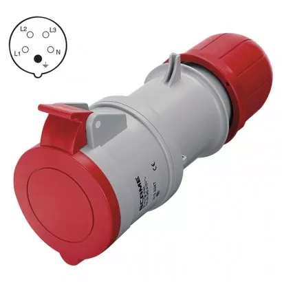 EMOS Spojka 5P 32A/400V, IP44