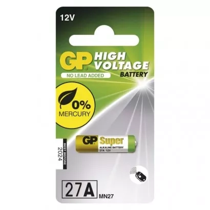 EMOS Alkalická speciální baterie GP Ultra Plus 27AF (MN27, V27GA) 12 V, 1 ks