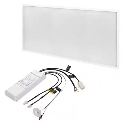 EMOS LED panel PROXO 30 x 60 cm / 10 mm, 19 W, 1 800 lm, vestavný, neutrální bílá, Emergency 1h