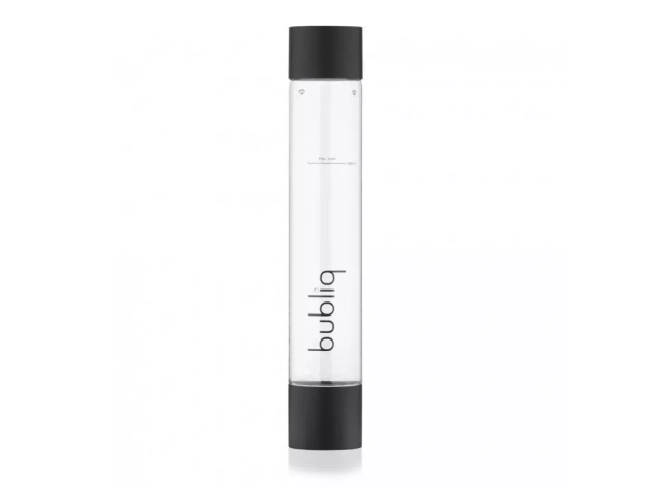 Flasche für bubliq - schwarz matt