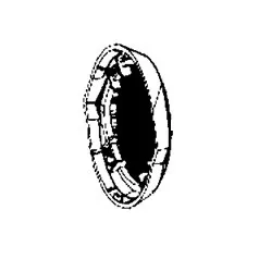 Hinteres Gitter CV9620 CS-00144259