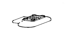 Unterseite des Tefal SS-993924 Sandwichmakers