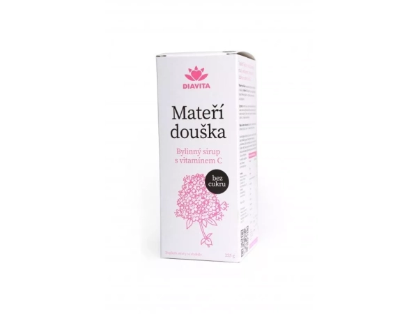 Kräutersirup Diavita Matricaria ohne Zucker 225g
