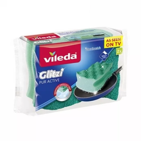 VILEDA Pur Active Schwamm 2 Stück