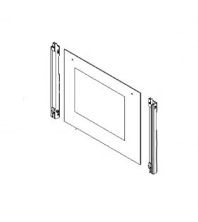 Backofentürglas C00853950