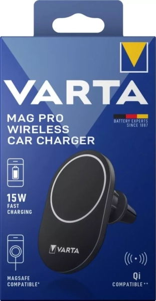 MagSafe Wireless Auto-Ladegerät, Varta Mag Pro Wireless 57902