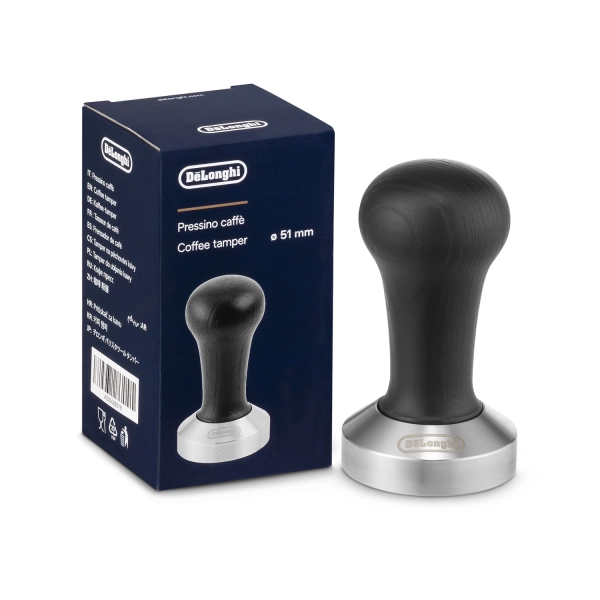 DeLonghi Stößel aus rostfreiem Stahl - schwarz