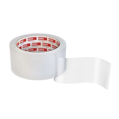 EMOS Opravná lepící páska na polykarbonát a sklo, 25 m × 50 mm, průhledná