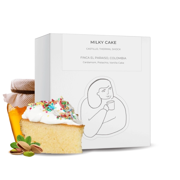 Kaffee DAK Kaffeerösterei - Kolumbien MILKY CAKE - Filter / 250g